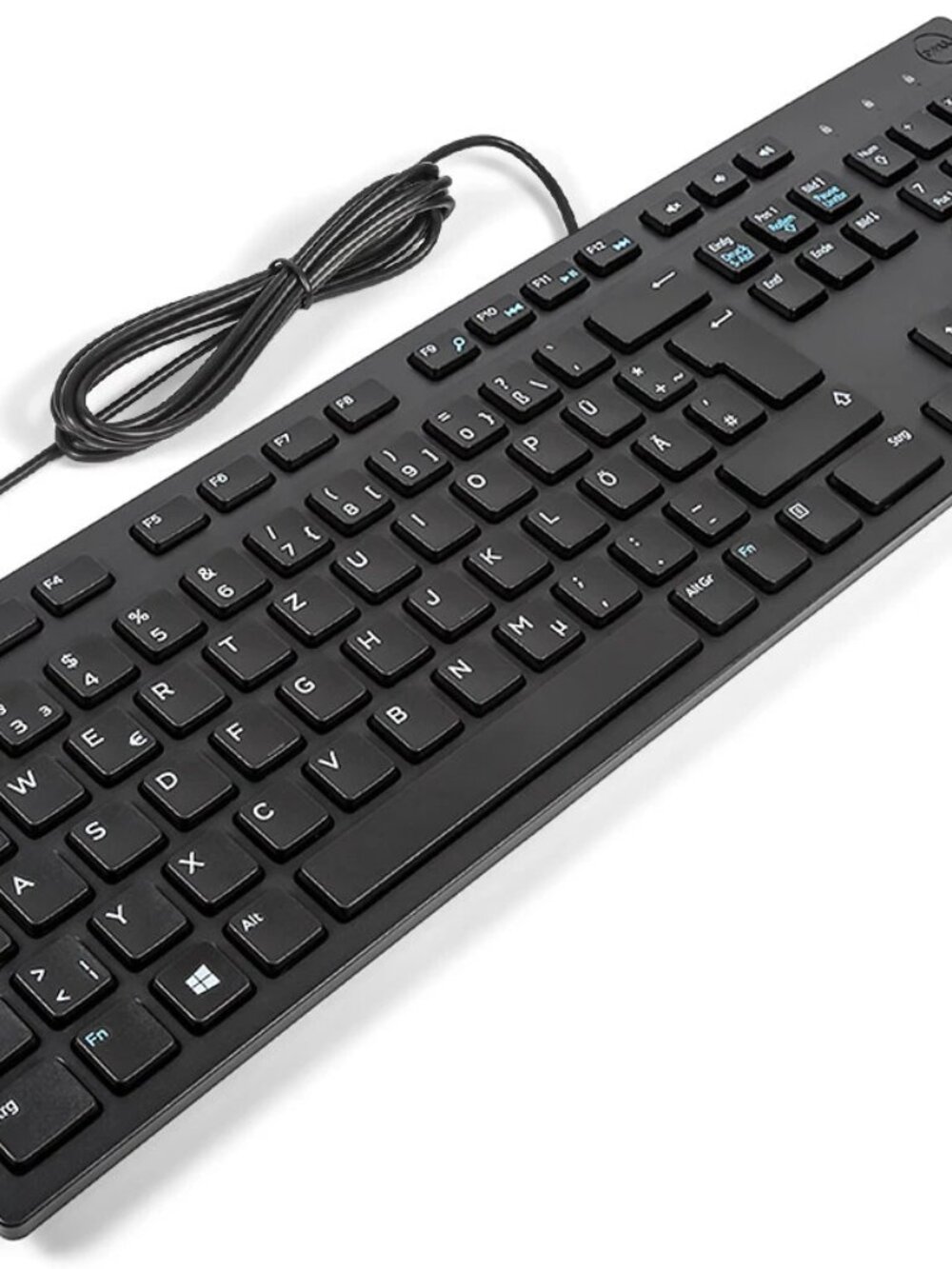 NWT Set of 2 Dell Wired Keyboards KB216 - Black (Brand New)